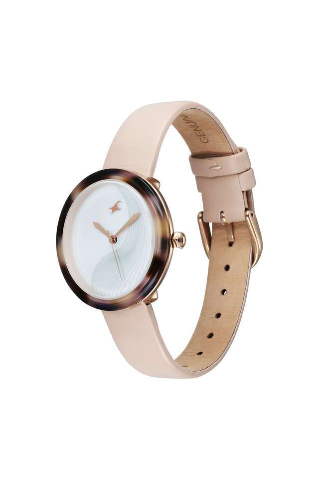 Fastrack-Younique-2.0-36-mm-Silver-Dial-Leather-Analogue-Watch-For-Girls---68035KL02