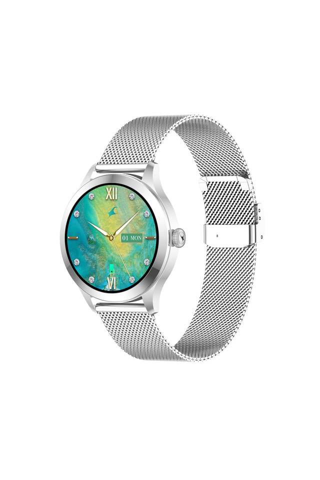 Noir-Pro-44.05x36x11.5-mm-Multicolour-Dial-Stainless-Steel-Smart-Unisex-Watch---68042SM01