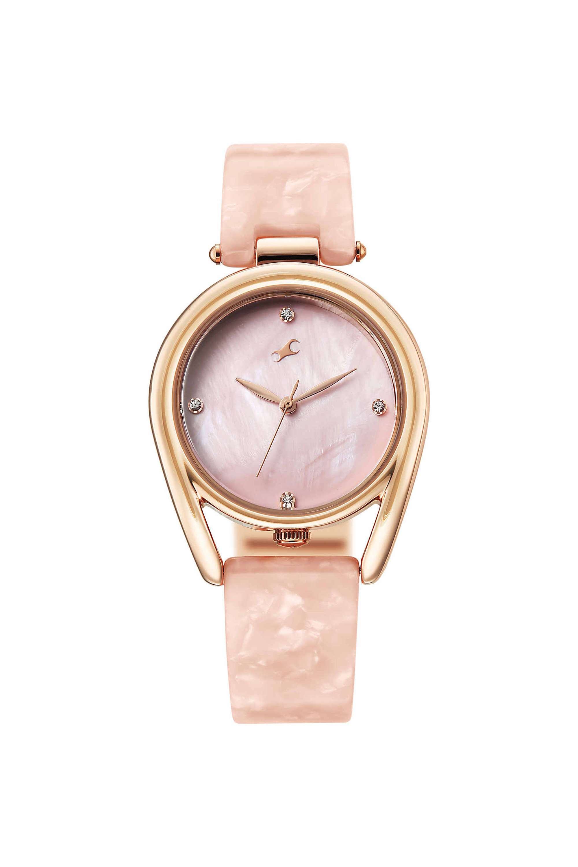 Younique-3.0-41-mm-Pink-Dial-Metal-Analogue-Watch-For-Girls---68052KD02