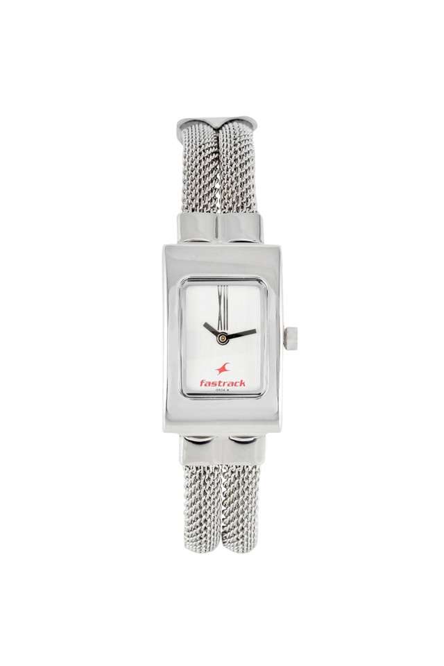 Womens-White-Dial-Metallic-Analogue-Watch---NA2049SM09
