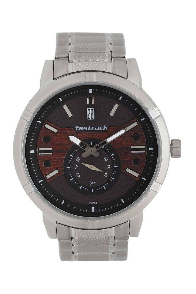 Mens-Two-Tone-Dial-Metallic-Analogue-Watch---3219SM02