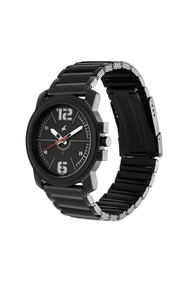 Buy FASTRACK NoColour Mens Hitlist Black Dial Analogue Watch