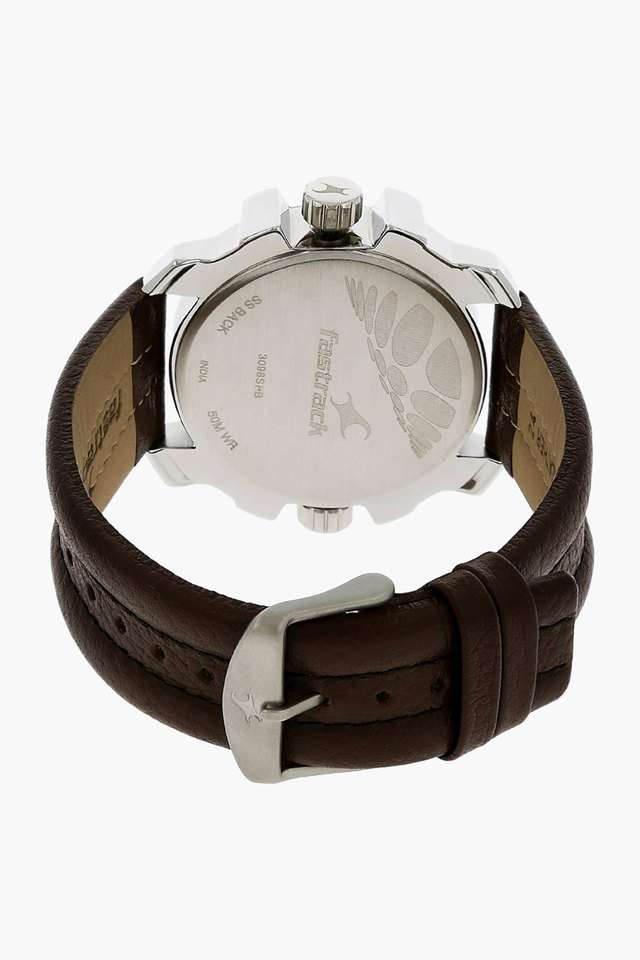 Mens-Analogue-Leather-Watch