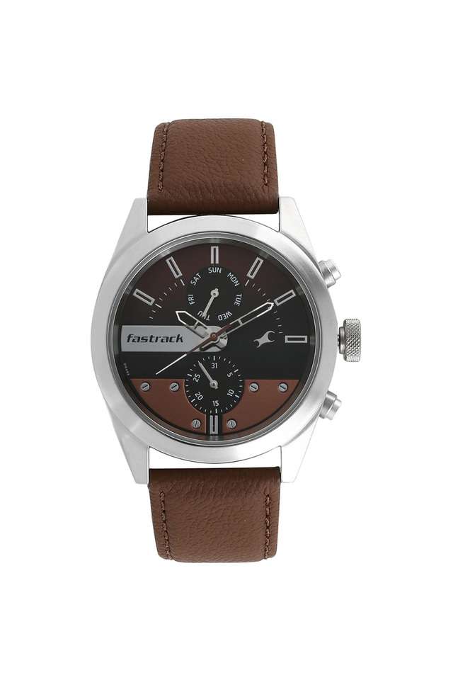 Mens-All-Nighters-Black-Dial-Multi-Function-Watch---3165SL01