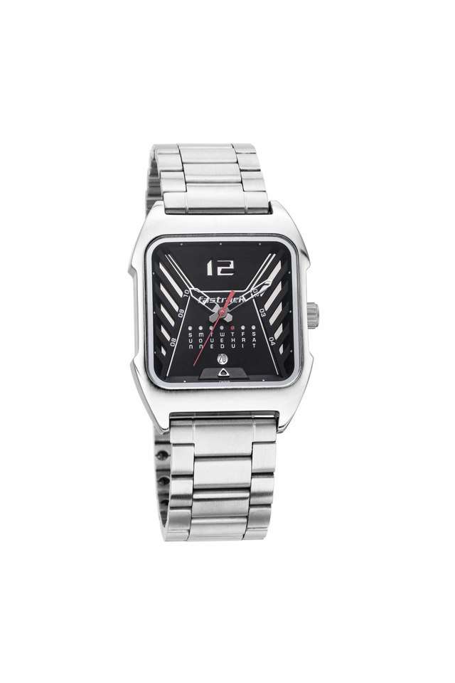 Mens-Gamify-Black-Dial-Metallic-Analogue-Watch---3249SM01