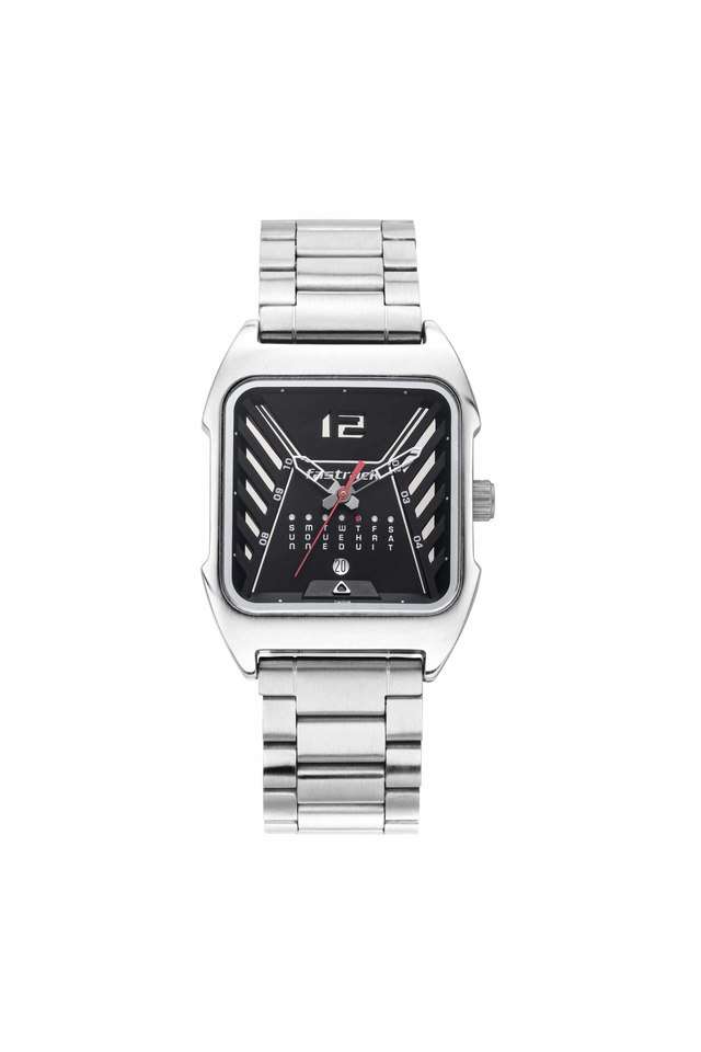 Mens-Gamify-Black-Dial-Metallic-Analogue-Watch---3249SM01