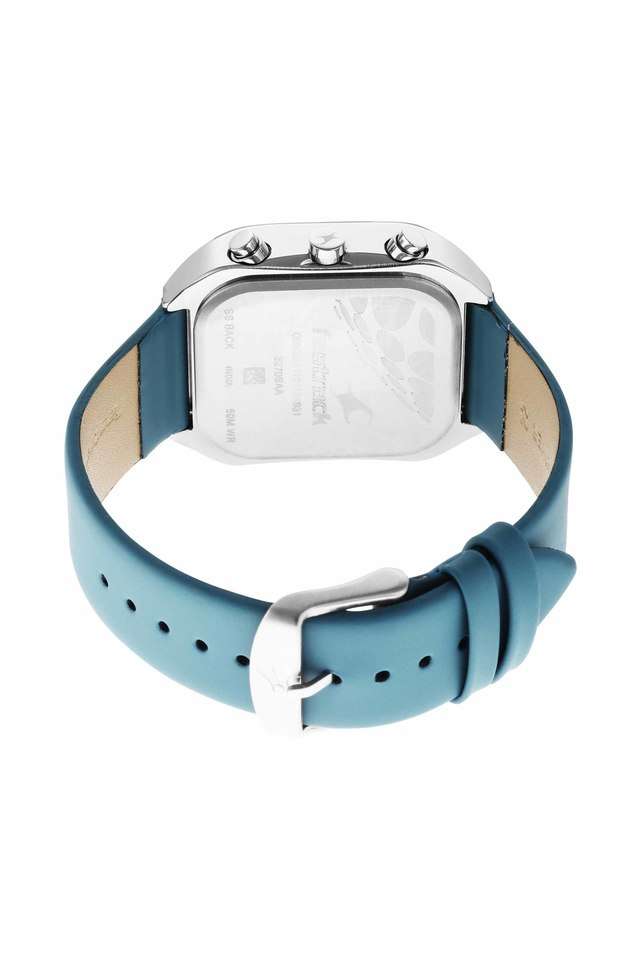 Mens-38-mm-After-Dark-White-Dial-Leather-Analog-Watch---3270SL02