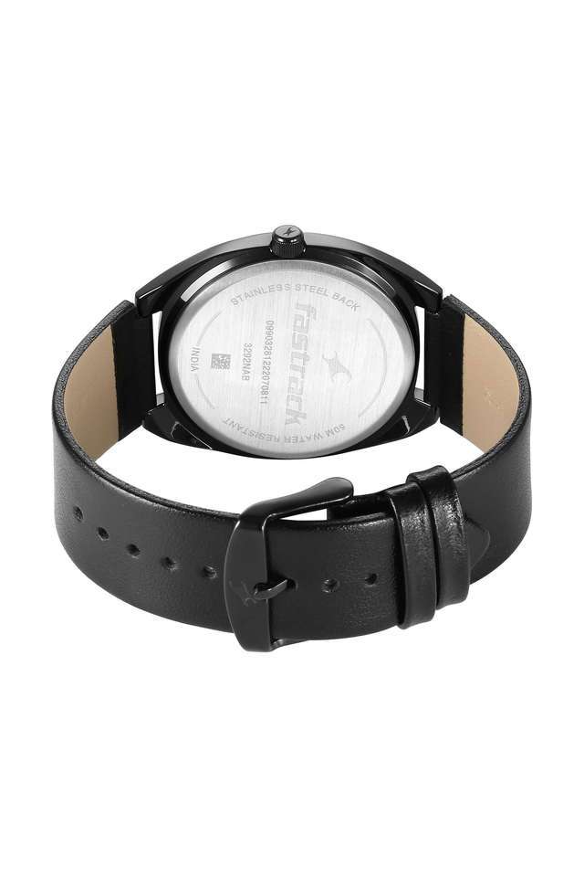 Snob-X-Quartz-Black-Dial-Leather-Analog-Watch-for-Men