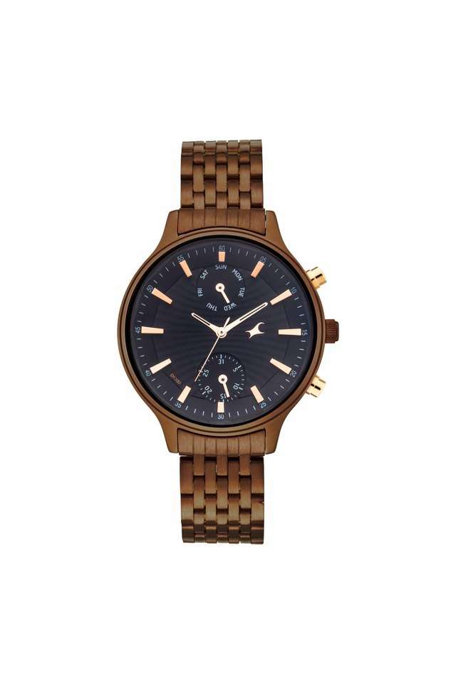 Womens-Ruffles-Black-Dial-Analogue-Watch---6208KM01