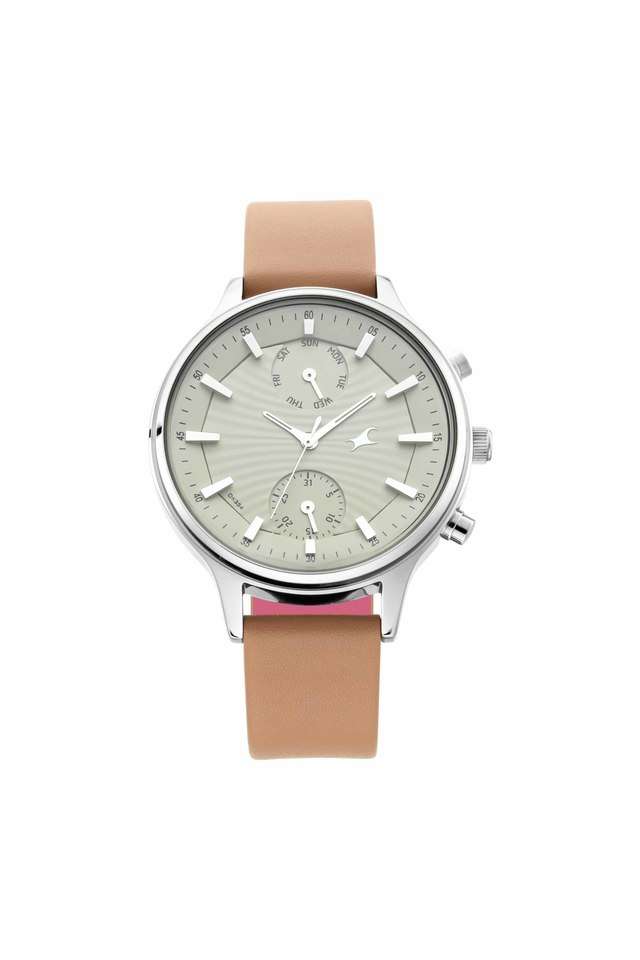 Womens-Ruffles-Dial-Leather-Analogue-Watch---6208SL02