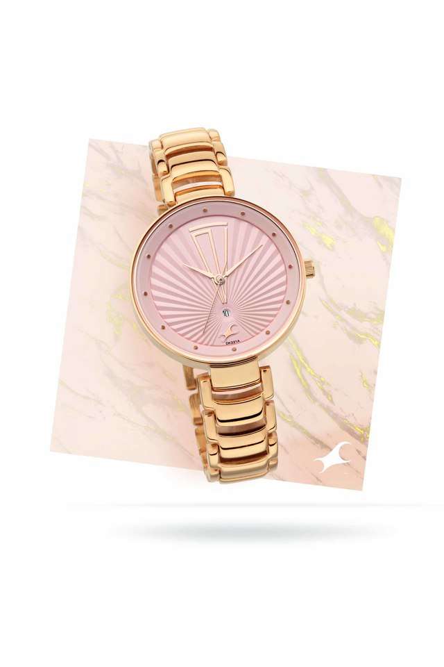 Womens-Ruffles-Pink-Dial-Analogue-Watch---6216WM01