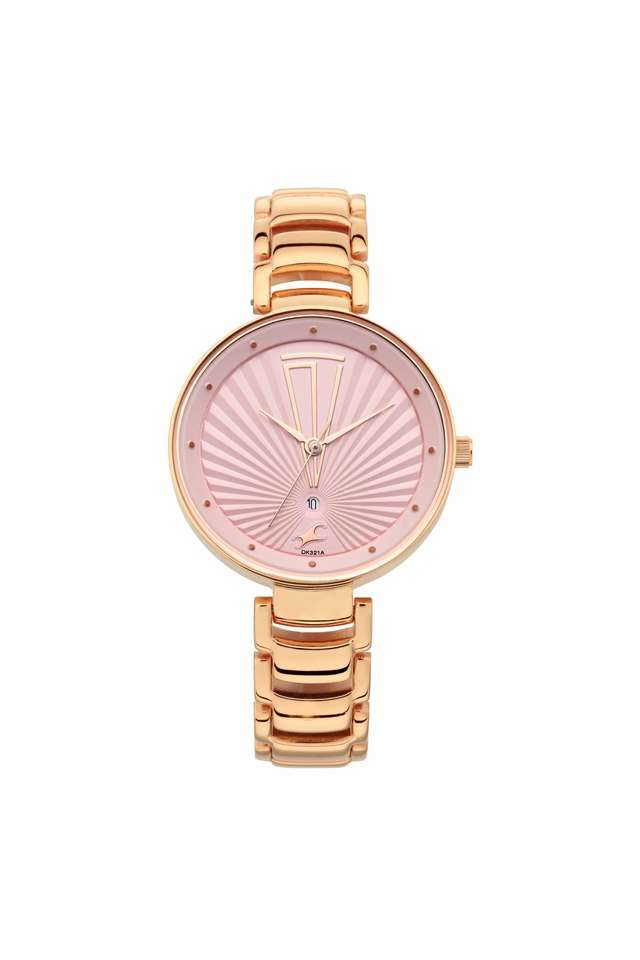 Womens-Ruffles-Pink-Dial-Analogue-Watch---6216WM01