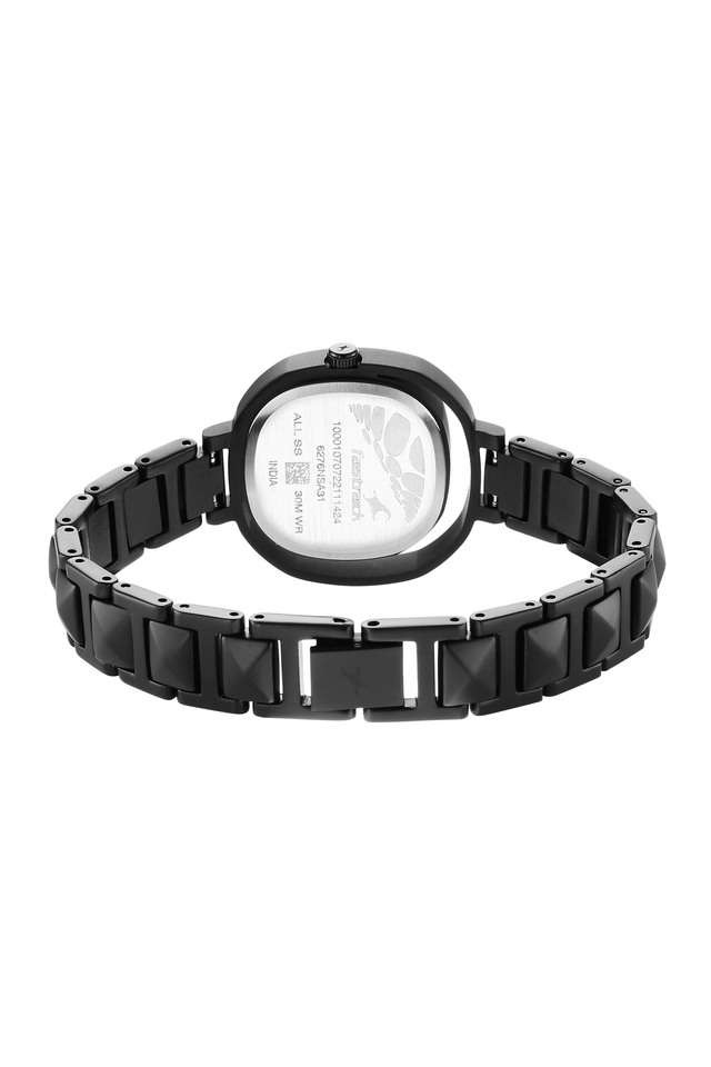 Womens-31-x-37.3-x-7.1-Opulence-Black-Dial-Brass-Band-Analog-Watch---6276NM01