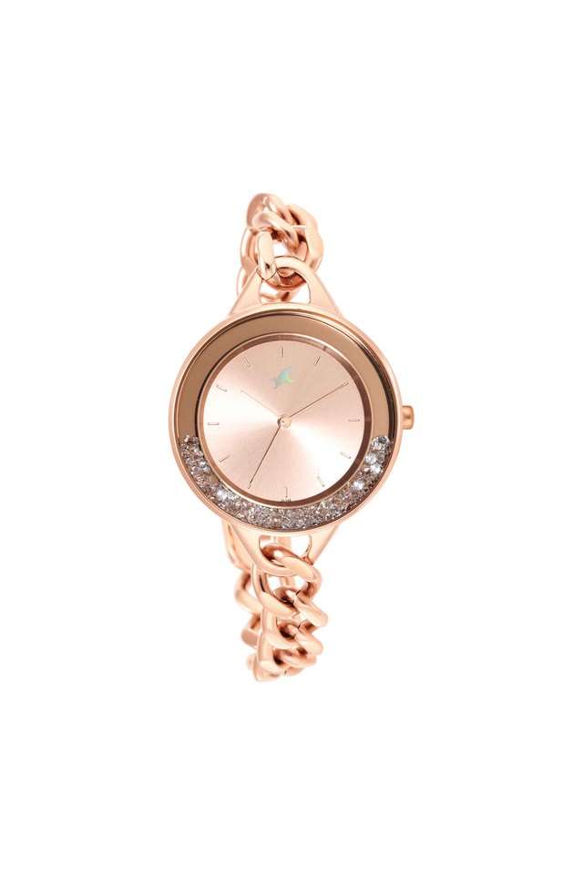 Womens-33.5-mm-Glitch-Rose-Gold-Dial-Brass-Analogue-Watch---68026WM01