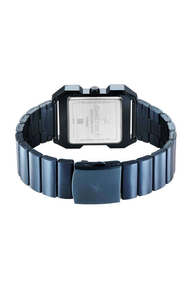 Pulse-II-45-mm-Blue-Dial-Stainless-Steel-Strap-Analogue-Watch-For-Men---1474QM02