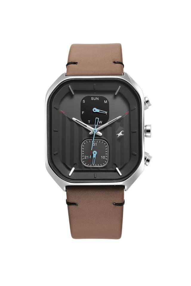 Fleek-I-38-x-45.5-x-11.3-mm-Blue-Dial-Leather-Analogue-Watch-For-Men---3270SL04