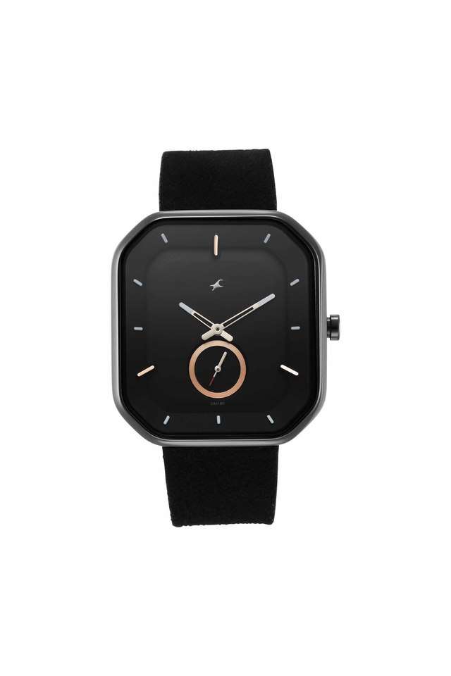 Mens-40-mm-After-Dark-Black-Dial-Suede-Leather-Analogue-Watch---3272NL01