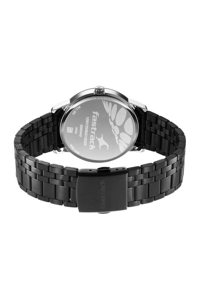Mens-42-x-49.5-x-11.55-Opulence-Grey-Dial-Stainless-Steel-Band-Analog-Watch---3289KM01
