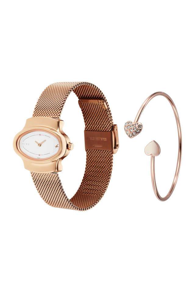 Pulse-II-35-mm-White-Dial-Stainless-steel-Analogue-Watch-For-Women---6004WM01F