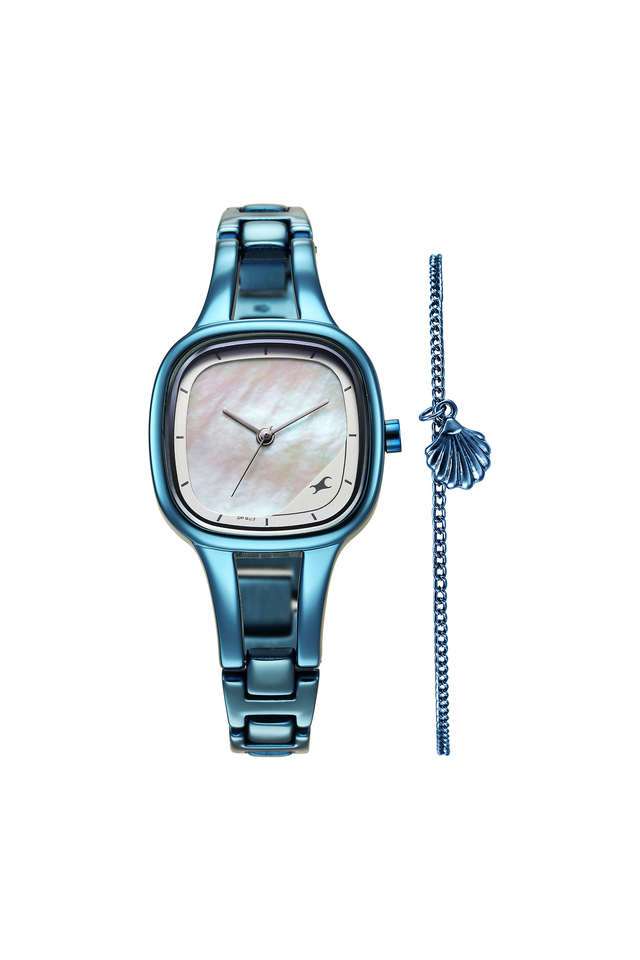 Pulse-II-28.2-mm-White-Dial-Metal-Analogue-Watch-For-Women---6147QM01F