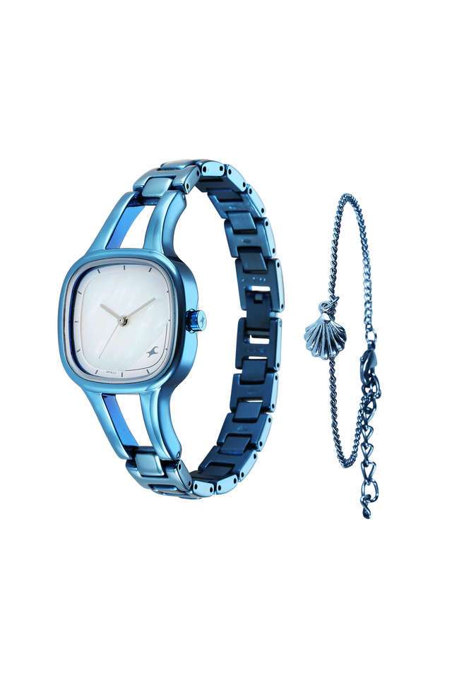 Pulse-II-28.2-mm-White-Dial-Metal-Analogue-Watch-For-Women---6147QM01F