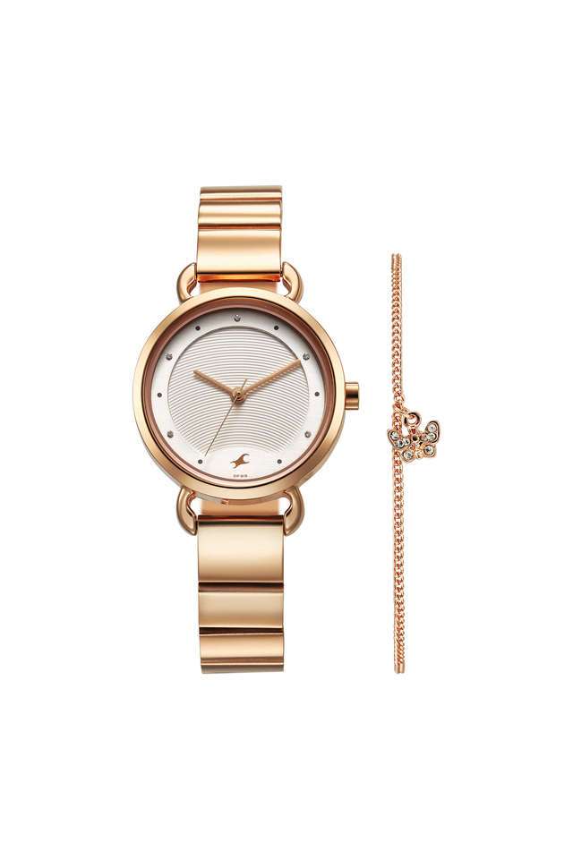 Pulse-II-30-mm-White-Dial-Stainless-steel-Analogue-Watch-For-Women---6221WM02F