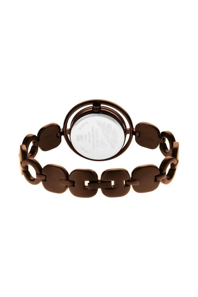 Womens-34-mm-Glitch-Brown-Dial-Brass-Analogue-Watch---6237QM01