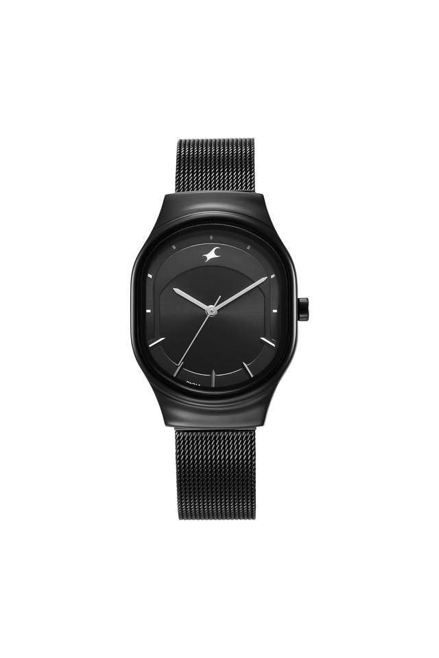 Snob-X-Quartz-Black-Dial-Stainless-Steel-Analog-Watch-for-Women