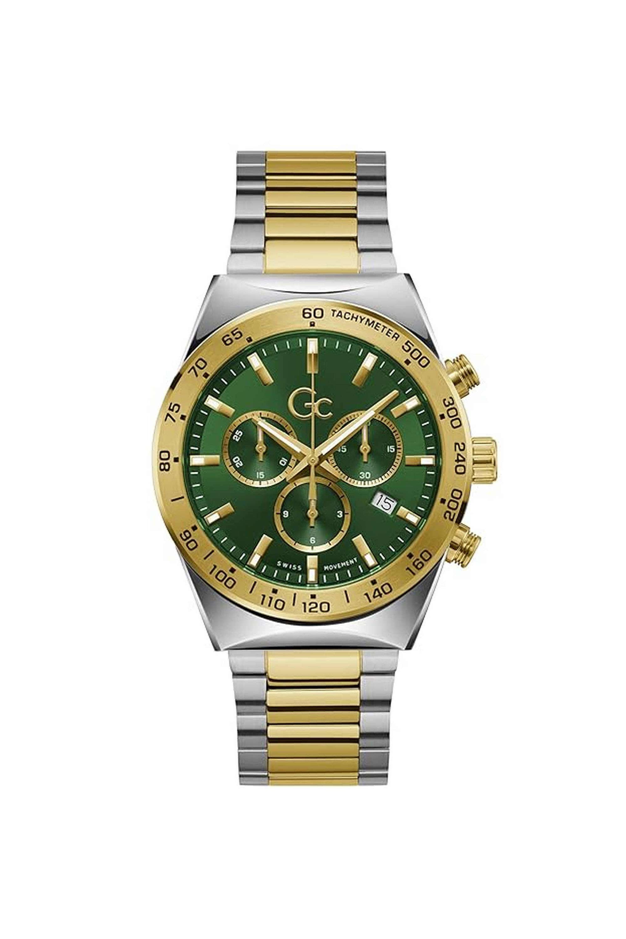 Buy GC green Clubhouse Analogue Quartz Watch For Men's - Green