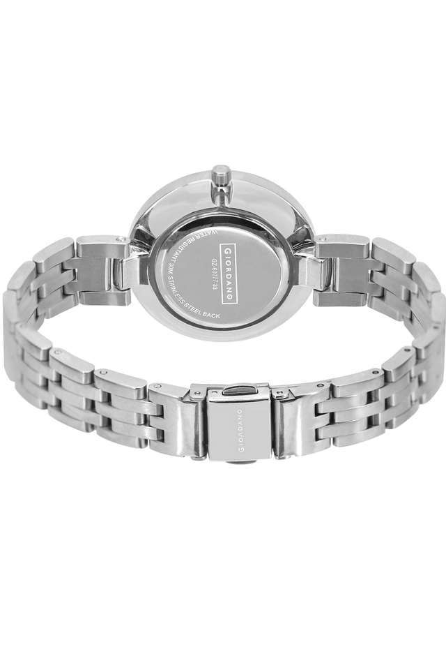 Buy Giordano NoColour 34 mm Sky Blue Dial Metal Analog Watch For