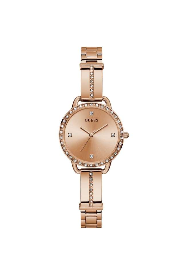 Womens-30-mm-Bellini-Rose-Gold-Dial-Stainless-Steel-Analog-Display-Watch---GW0022L3