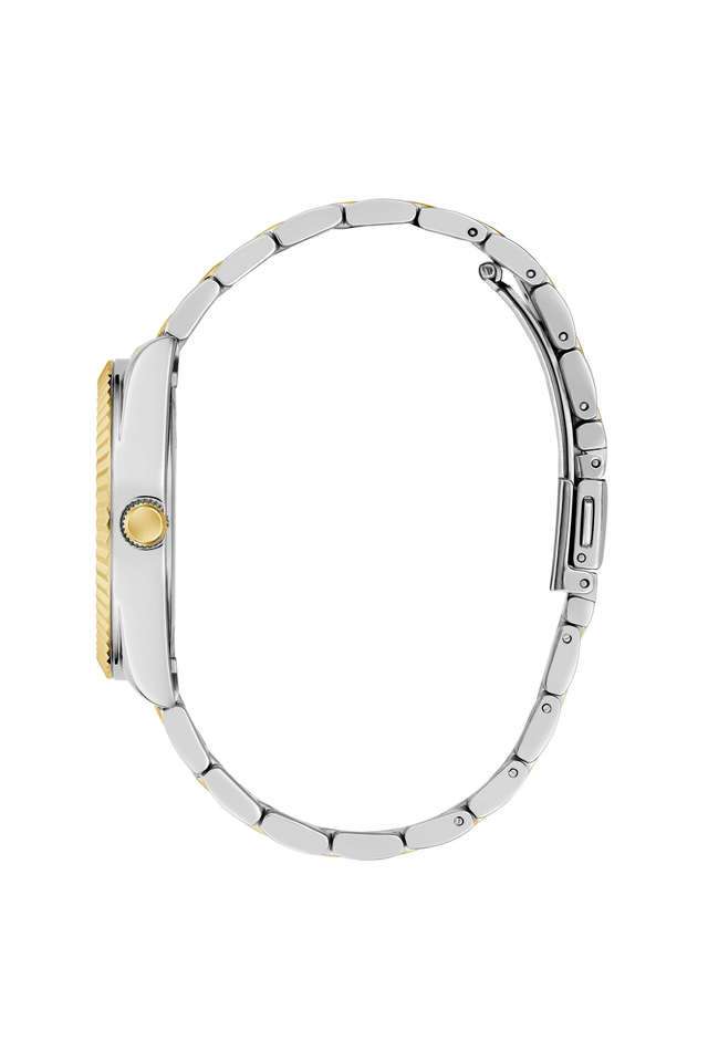 Luna-36-mm-White-Dial-Stainless-Steel-Analogue-Wrist-Watch-For-Women