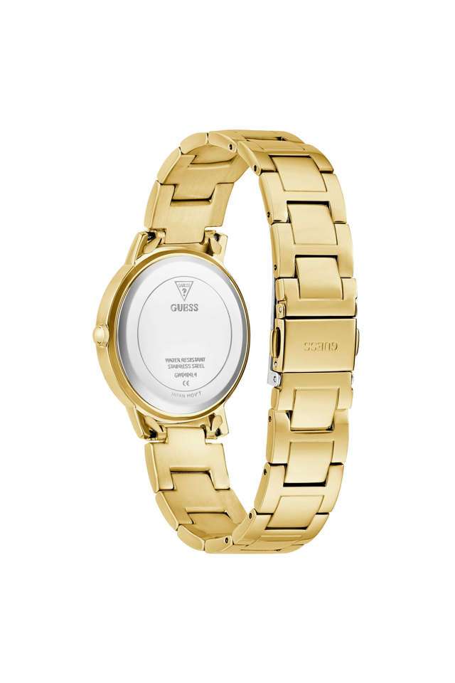 Quartz-34-mm-Blue-Dial-Gold-Analogue-Wrist-Watch-for-Women---GW0404L4