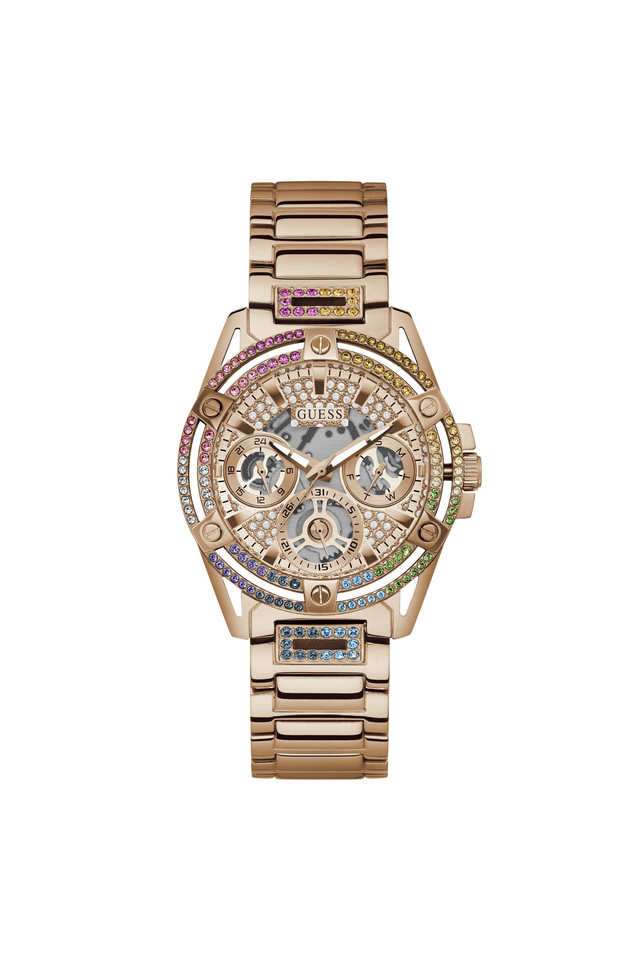 Buy GUESS NoColour Queen 40 mm Rose Gold Stainless Steel