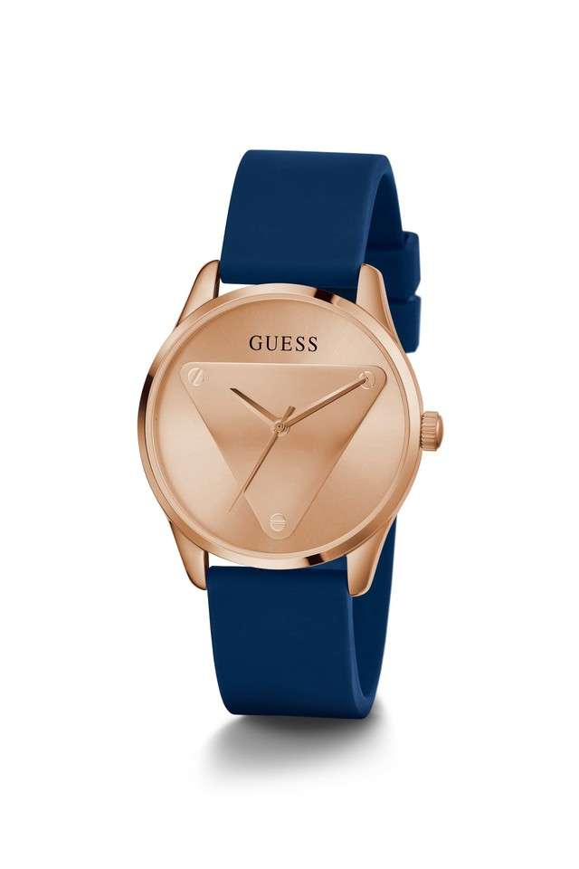 Womens-18-mm-Emblem-Rose-Gold-Dial-Silicone-Analog-Watch---GW0509L1