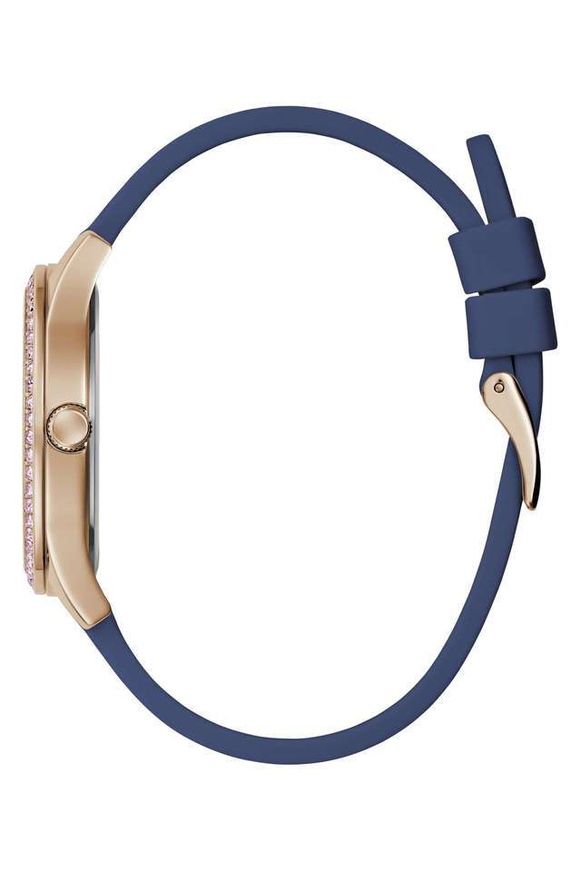 Lady-Idol-38-mm-Rose-Gold-Dial-Silicone-Analog-Watch-for-Women---GW0530L3