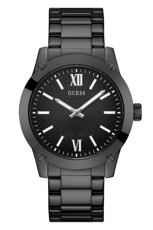 Crescent-44-mm-Black-Dial-Stainless-Steel-Analog-Watch-for-Men---GW0574G3