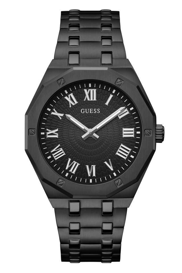 Asset-42-mm-Black-Dial-Stainless-Steel-Analog-Watch-for-Men---GW0575G3