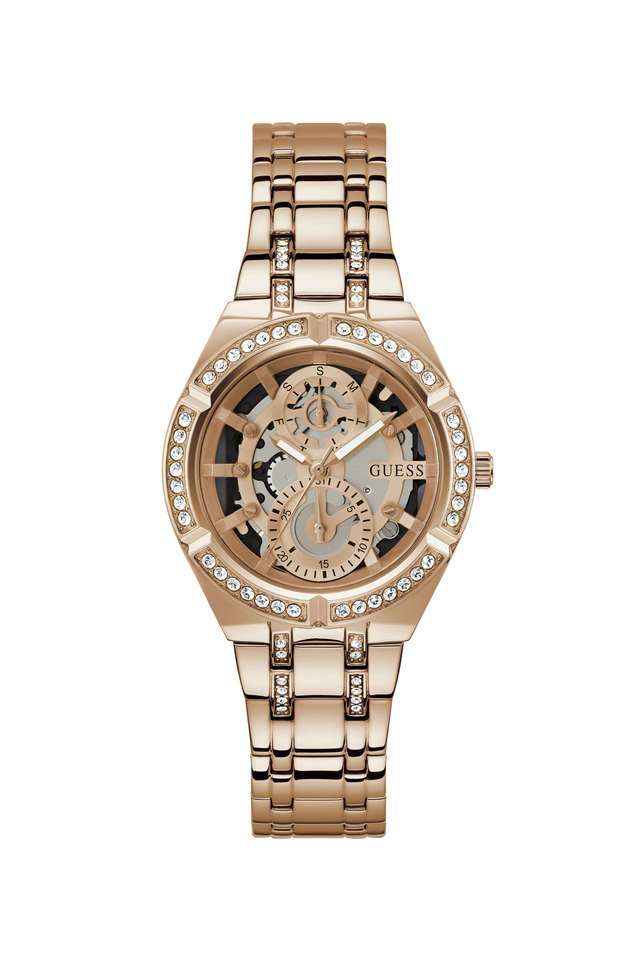GUESS Ladies Watch ローズゴールドクリスタル Rose Gold Watches For Women | GUESS Watches US