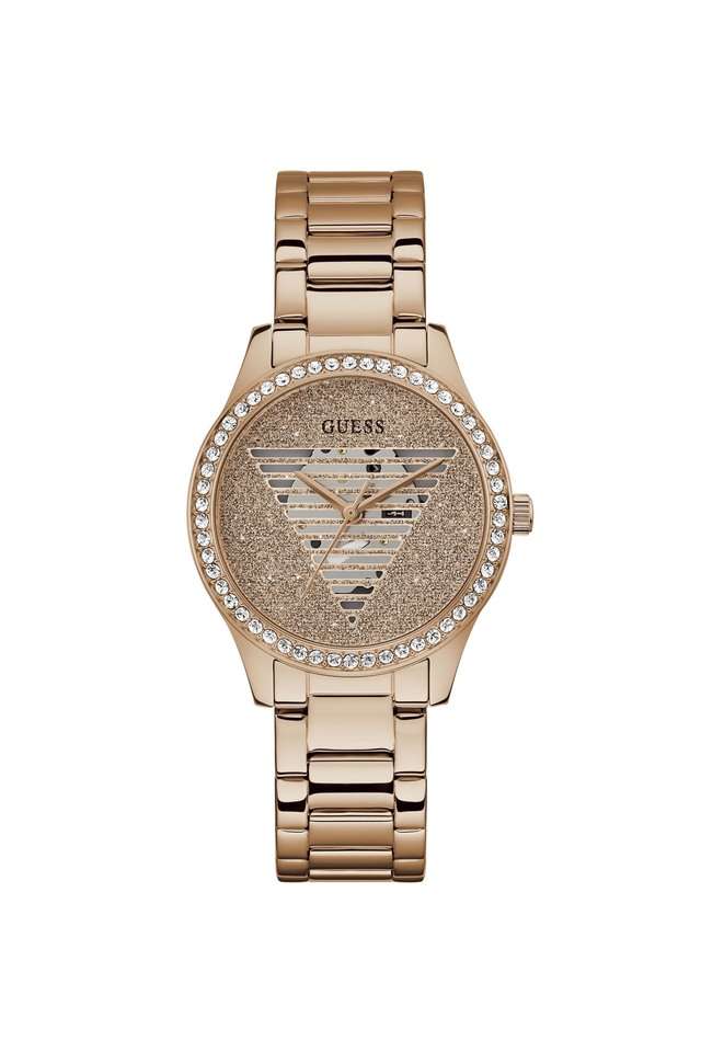 Lady-Idol-38-mm-Rose-Gold-Dial-Stainless-Steel-Analogue-Watch-For-Women---GW0605L3