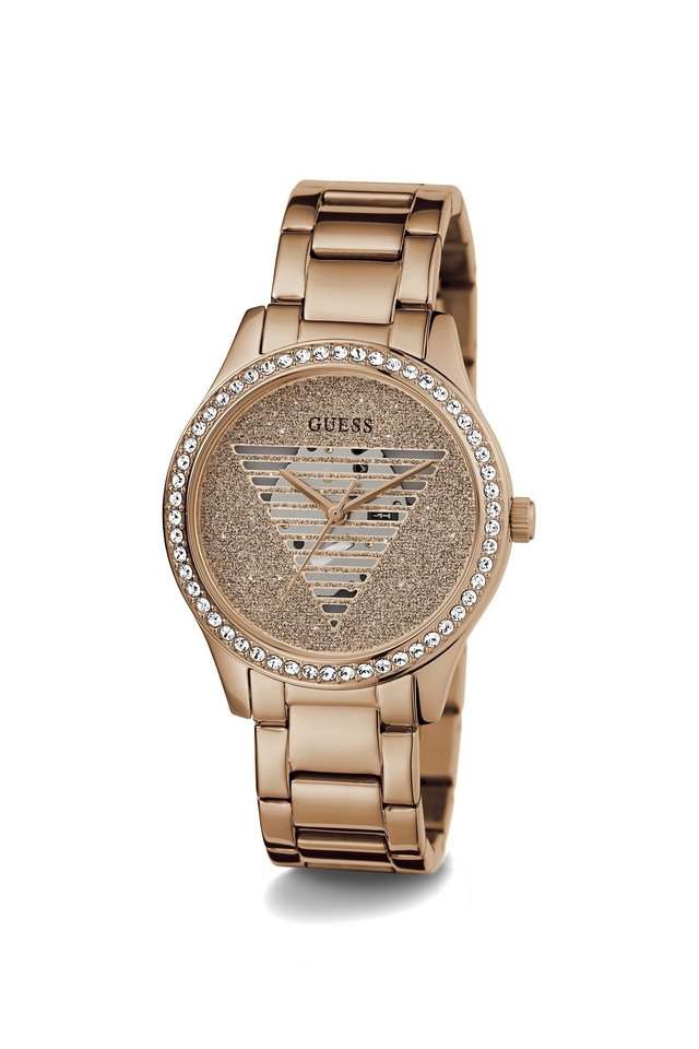 Lady-Idol-38-mm-Rose-Gold-Dial-Stainless-Steel-Analogue-Watch-For-Women---GW0605L3