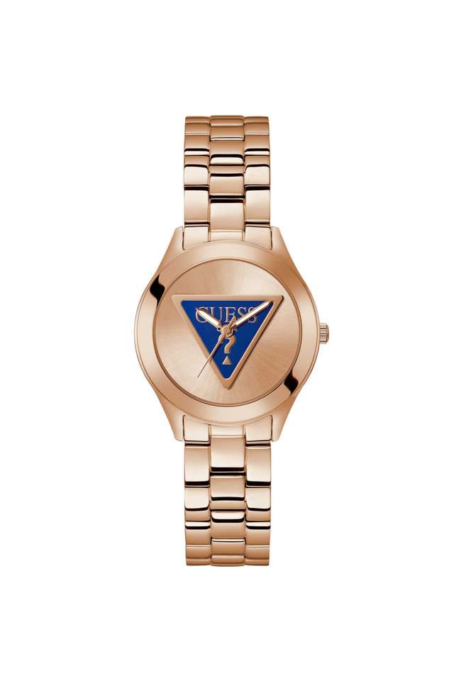 TRI-PLAQUE-Women-s-Watch-with-Rose-Gold-Tone-case-&-Metal-Bracelet---GW0675L3