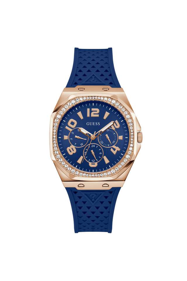 ZEST-Women-s-Watch-with-Rose-Gold-Tone-case-&-Silicone-Strap---GW0694L4