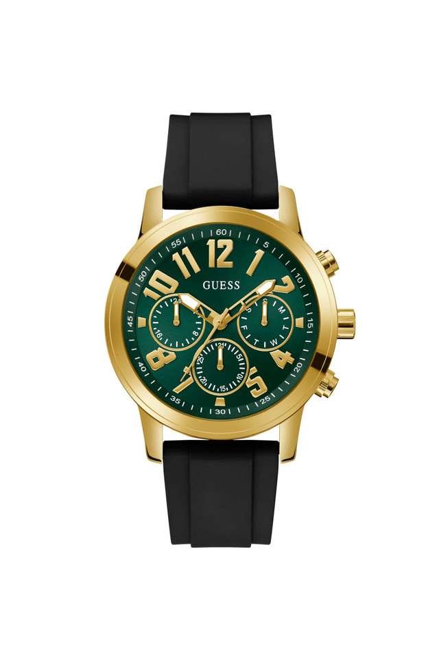 PARKER-Men-s-Watch-with-Gold-Tone-case-&-Silicone-Strap---GW0708G2