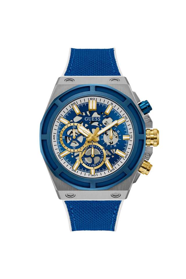MASTERPIECE-Men-s-Watch-with-2-Tone-case-&-Silicone-Strap---GW0713G1