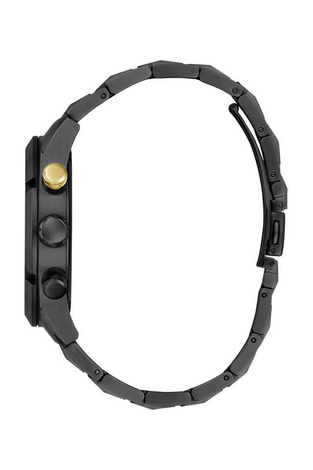 RESISTANCE-Men-s-Watch-with-Black-case-&-Metal-Bracelet---GW0714G4