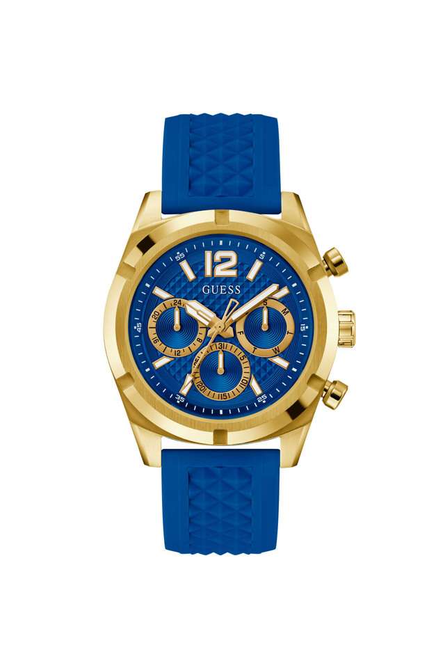 RESISTANCE-Men-s-Watch-with-Gold-Tone-case-&-Silicone-Strap---GW0729G1