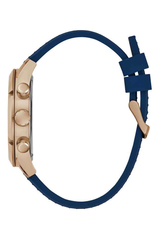 RESISTANCE-Men-s-Watch-with-Rose-Gold-Tone-case-&-Silicone-Strap---GW0729G3