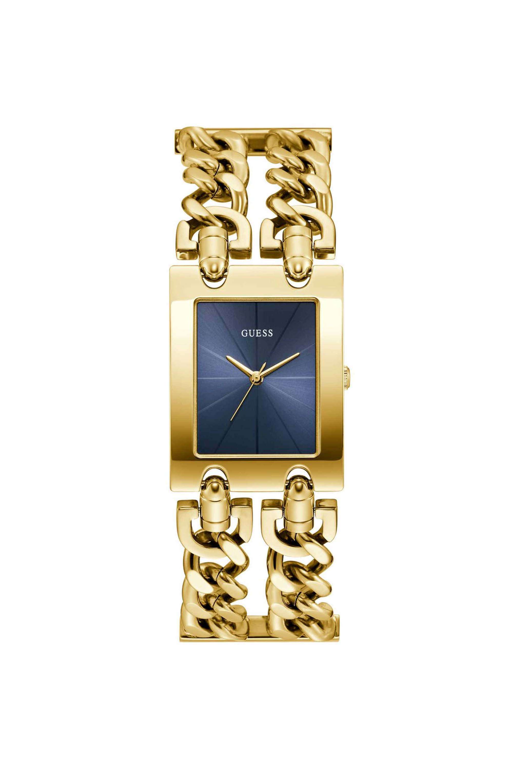Trend-28-mm-Blue-Dial-Stainless-Steel-Analogue-Watch-For-Women---GW0740L3