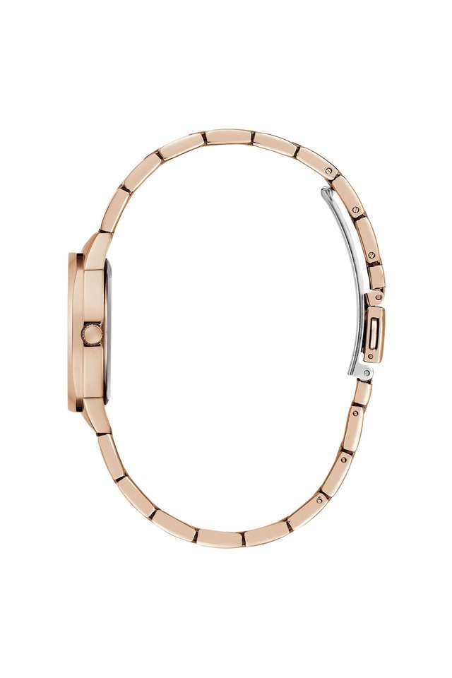 Charlotte-30-mm-White-Dial-Stainless-Steel-Analogue-Wrist-Watch-For-Women---GW0795G2